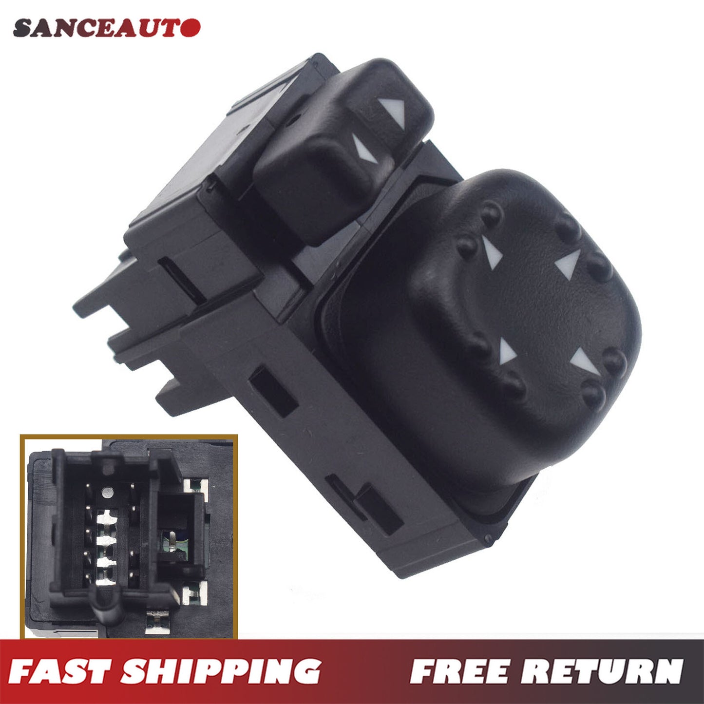 Left mirror power switch 15045085 is suitable for Silverado 1500 2500 3500 for GMC for Sierra . n