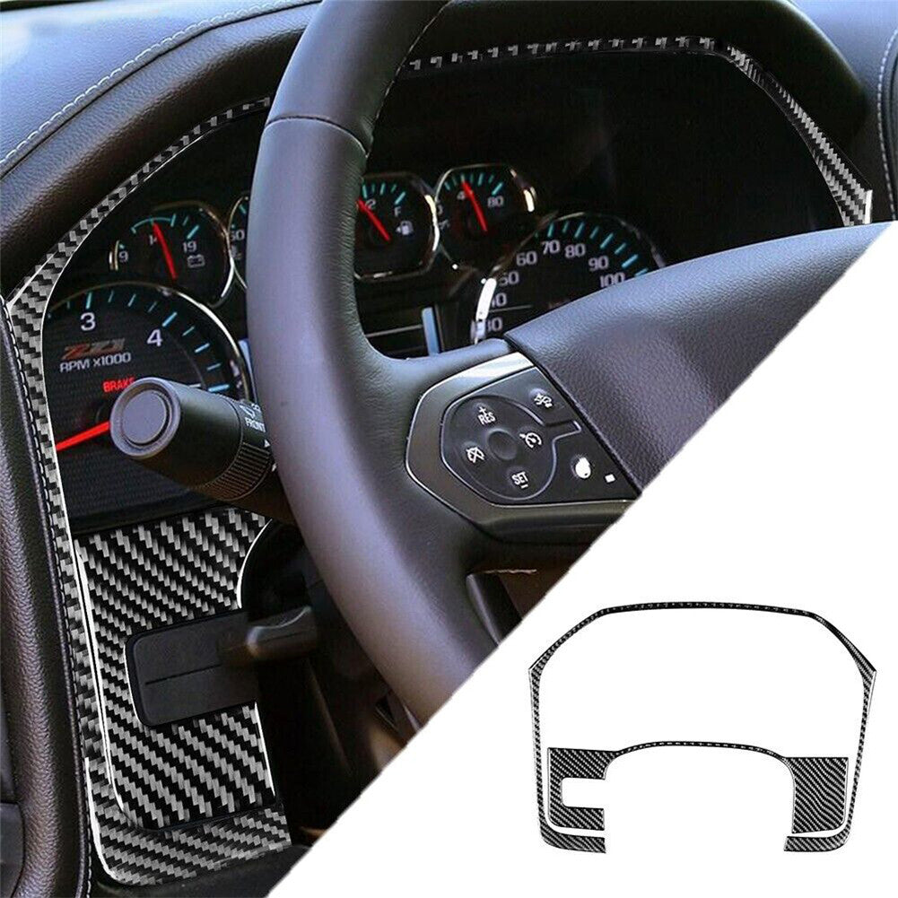 Red Carbon Fiber Overhead Reading Light Panel Trim for Camry 2007-2011 v