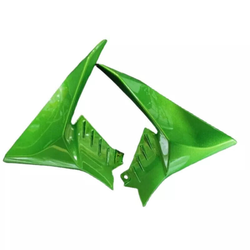 Green radiator tank side cover panel fairing for Kawasaki Z900 2020-2023