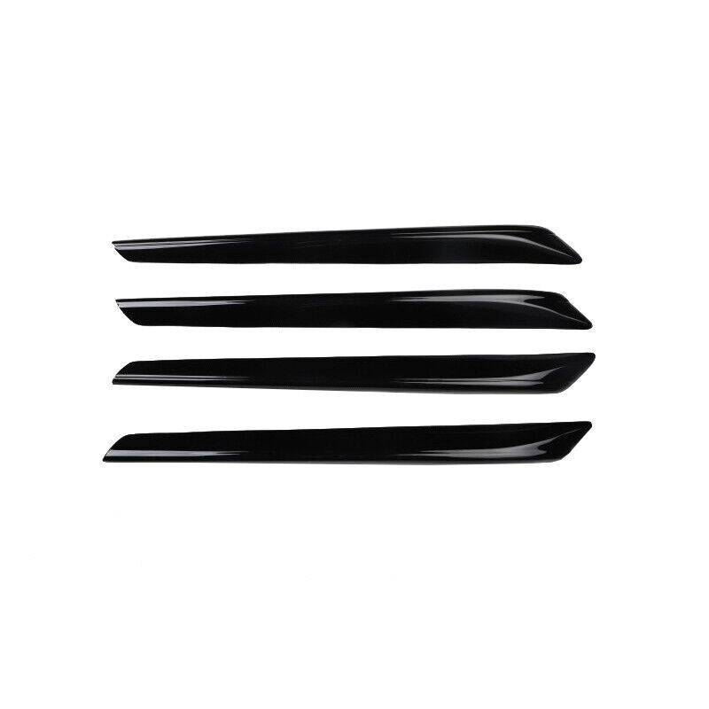 Glossy Black Inner Door Panel Strip Cover Trim for Lexus ES300h ES350 2014-2018 n