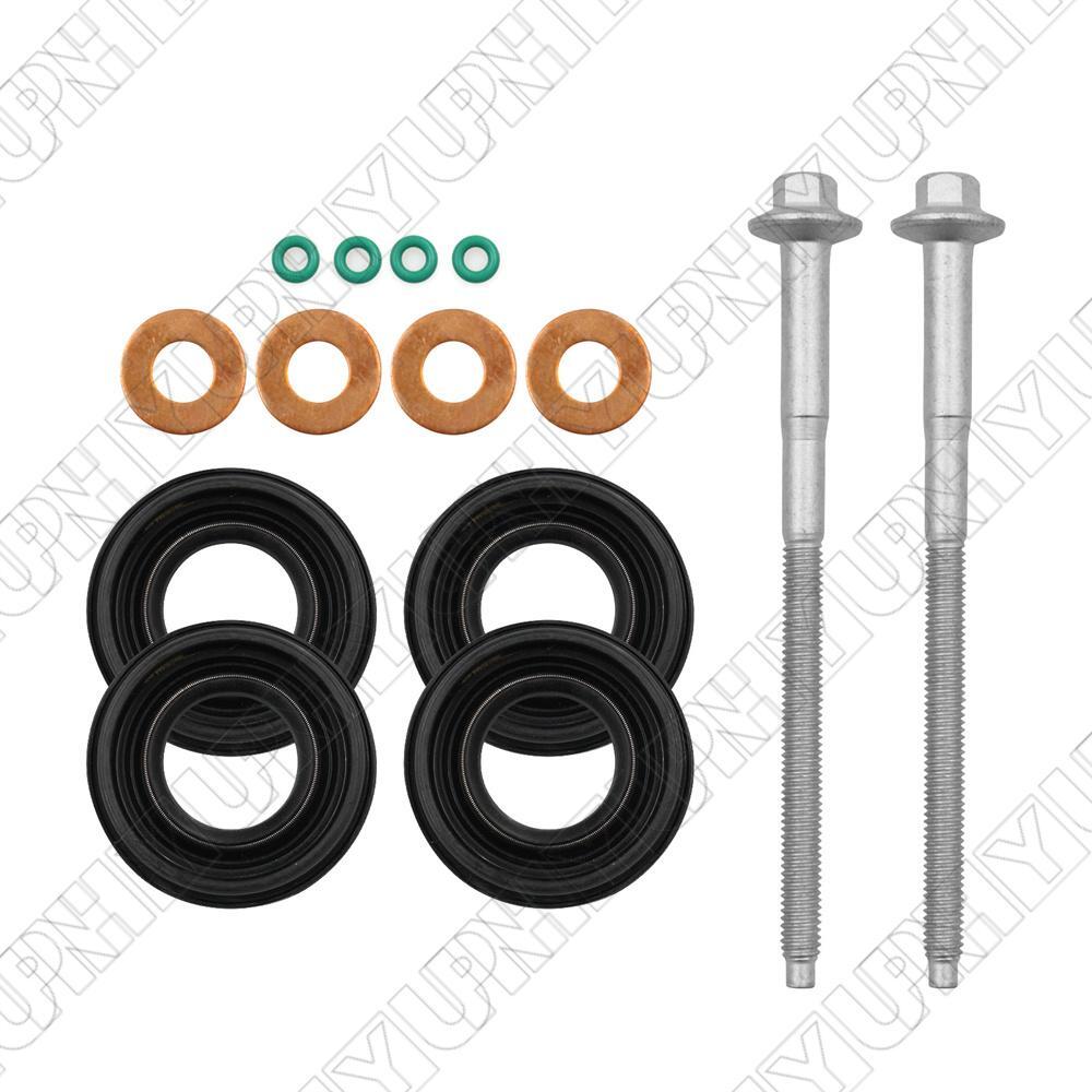 for Ford Transit Mk7 2.2 TDCi Diesel Injector Seal kit with Injector Clamp Bolts Q