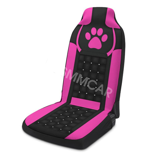 Front Car for Seat Covers Pink For High-Back Bucket Seats Interior Accessories Q