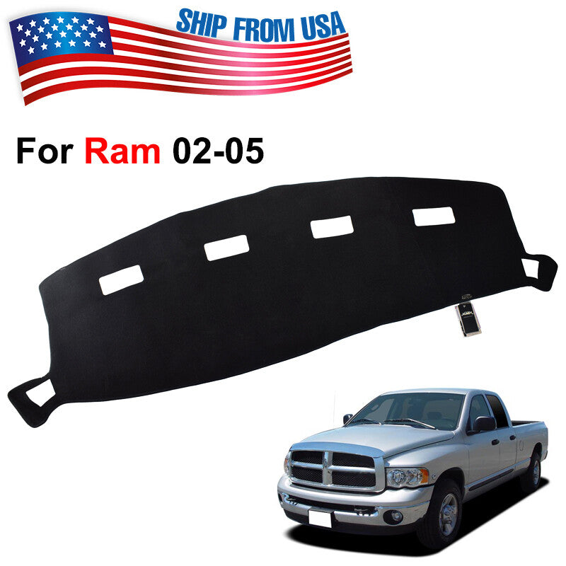 For 2002-2008 for Dodge for RAM 1500 2500 3500 Pickup Truck Dash Cover Mat Dashboard Pad Q
