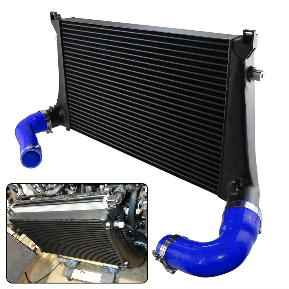 70MM Intercooler Kit for VW GTI MK7 for Golf R for Audi A3/S3 for Skoda 1.8T 2.0T TSI Blue