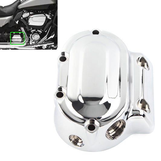 Right Transmission End Cover Smooth Chrome for Harley Heritage Softail Fatboy