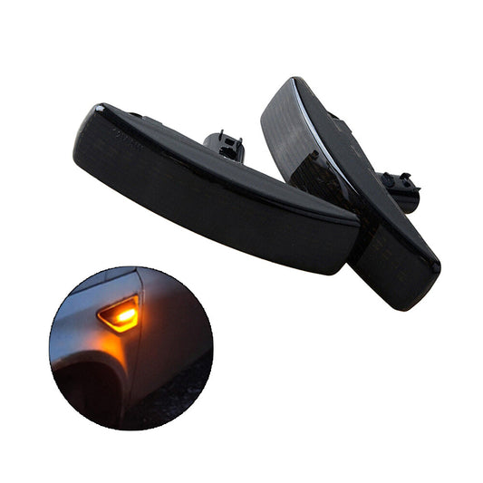 Side Door Marker Signal Light Black Replacement For LR2 LR3 LR4 Rang for Rover Sport