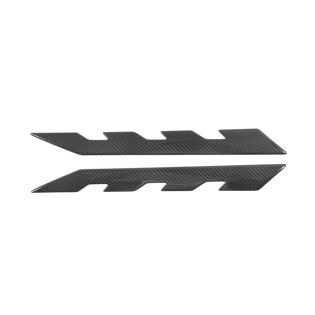 Carbon fiber exterior interior rearview mirror base cover trim for Corvette C7 2014-19