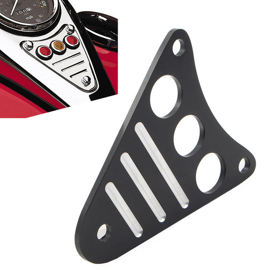 for Kawasaki VN800 Vulcan Custom Classic 1995-2006 CNC Black Dash Plaque Cover Q