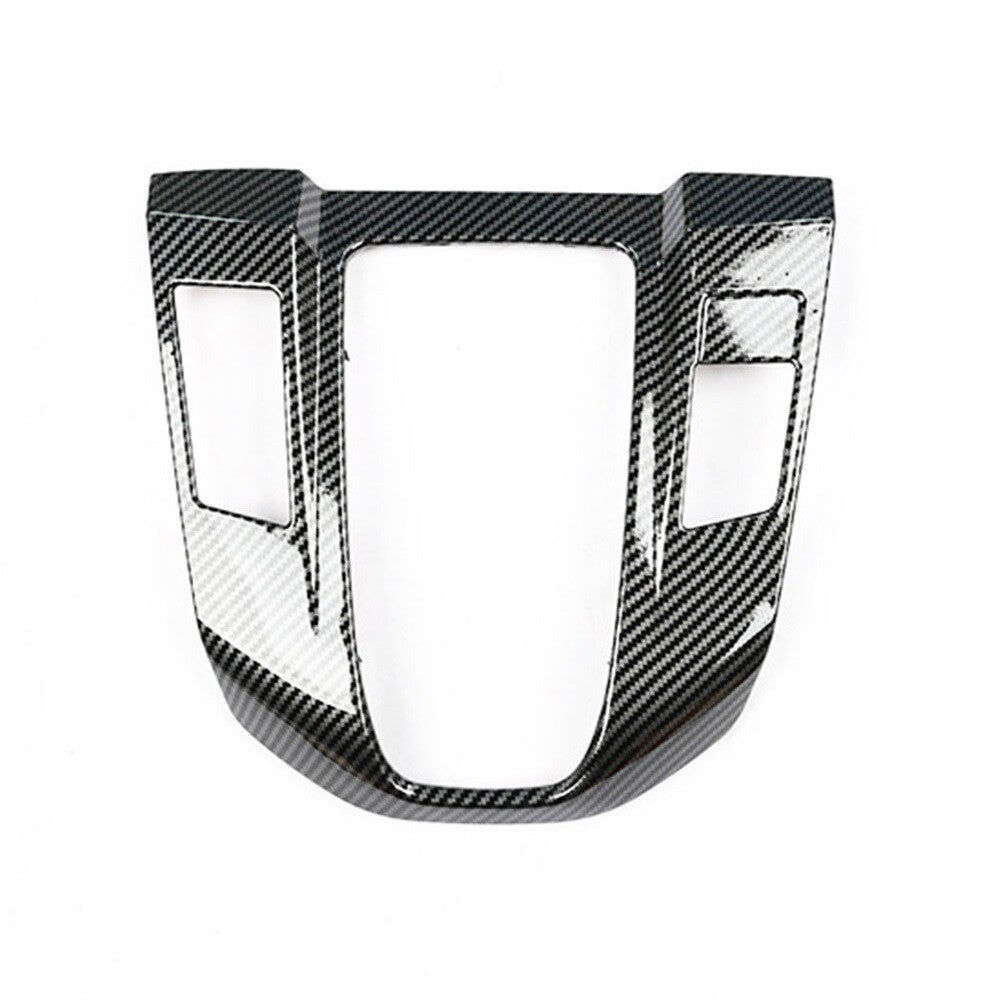 Carbon Fiber Black Gear Shift Box Panel Cover Trim for Honda CR-V CRV 2017-2022