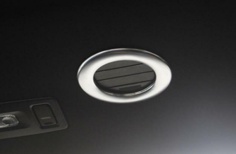 Car Roof Air Outlet Vent Cover Trim 4PCS for Ford Explorer 2011-19 Matte Silver