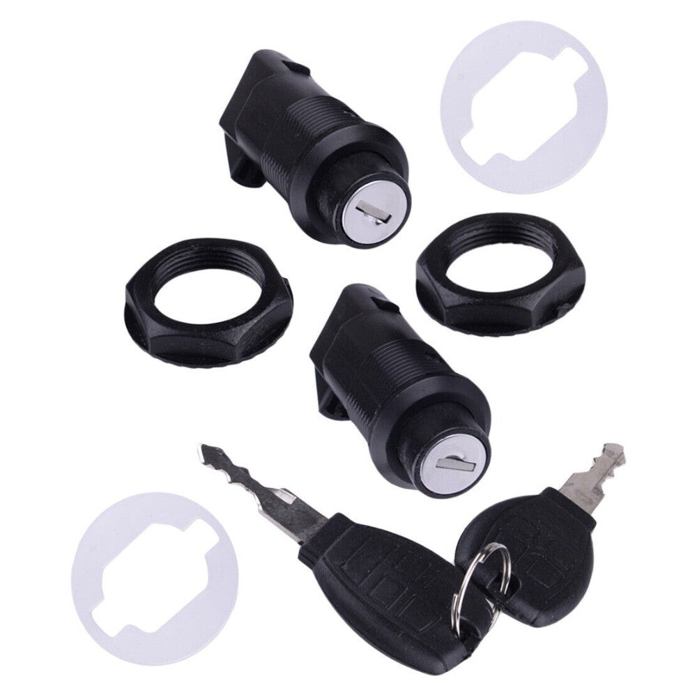 Replacement RS Lock Set Fit for RS Motorcycle Hard Saddlebags + 2 Keys Parts New n