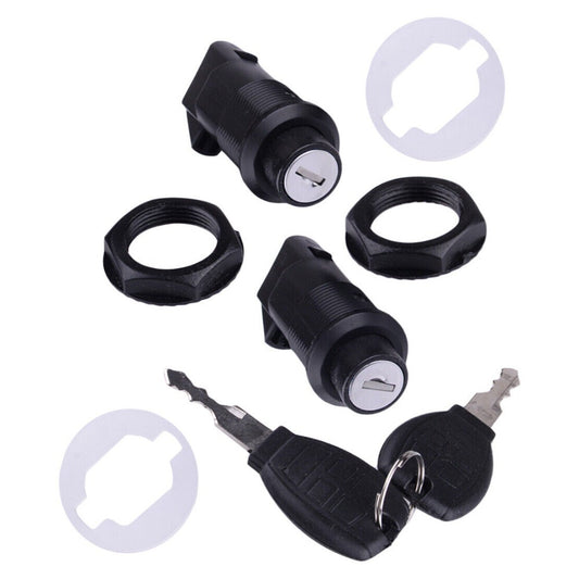 Replacement RS Lock Set Fit for RS Motorcycle Hard Saddlebags + 2 Keys Parts New n