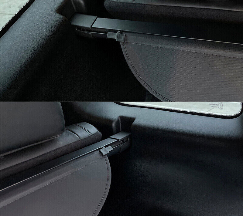 for Jeep Grand Cherokee 11-21 Parcel Shelf Load Cargo Cover Luggage Black Blind
