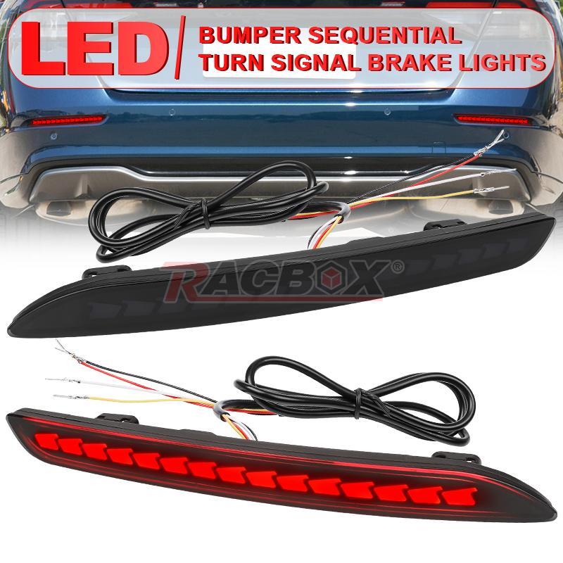 LED Rear Bumper Tail Light for Honda Accord 2023+ Brake Lamp W/ Dynamic Turn 2x