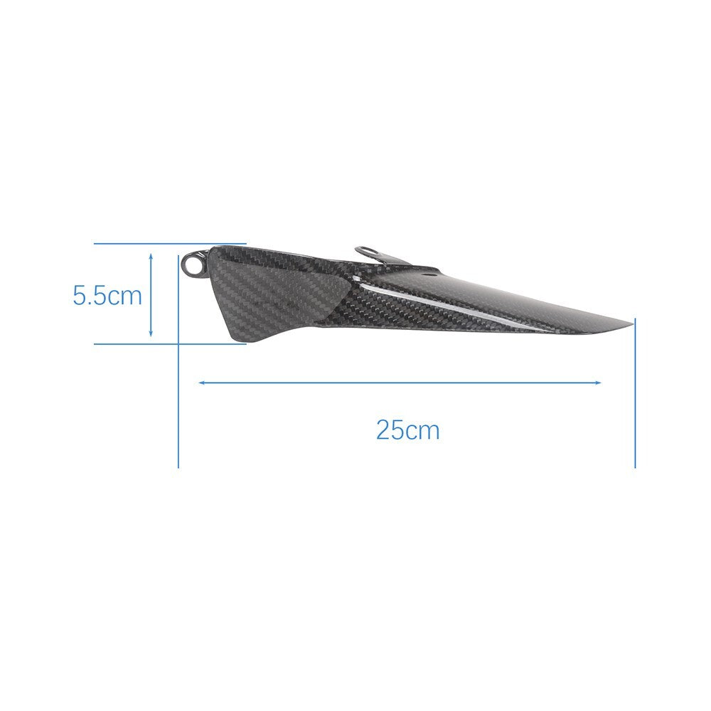 for Ducati 1199 1299 Panigale V2 Carbon Fiber Upper Sprocket Chain Guard, Matte