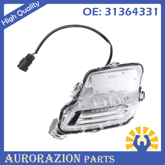 Right transparent front bumper LED fog lights for Volvo XC60 2014-2018 n