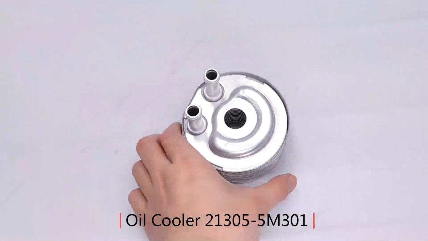Engine oil cooler 21305-5M301 is suitable for Nissan Pick Up Almera X-Trail 076002N Q