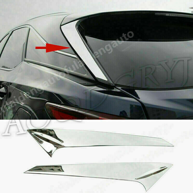 for Lexus RX350 RX450H 2016-2021 Rear Window Spoiler Wing Side Panel Cover Trim