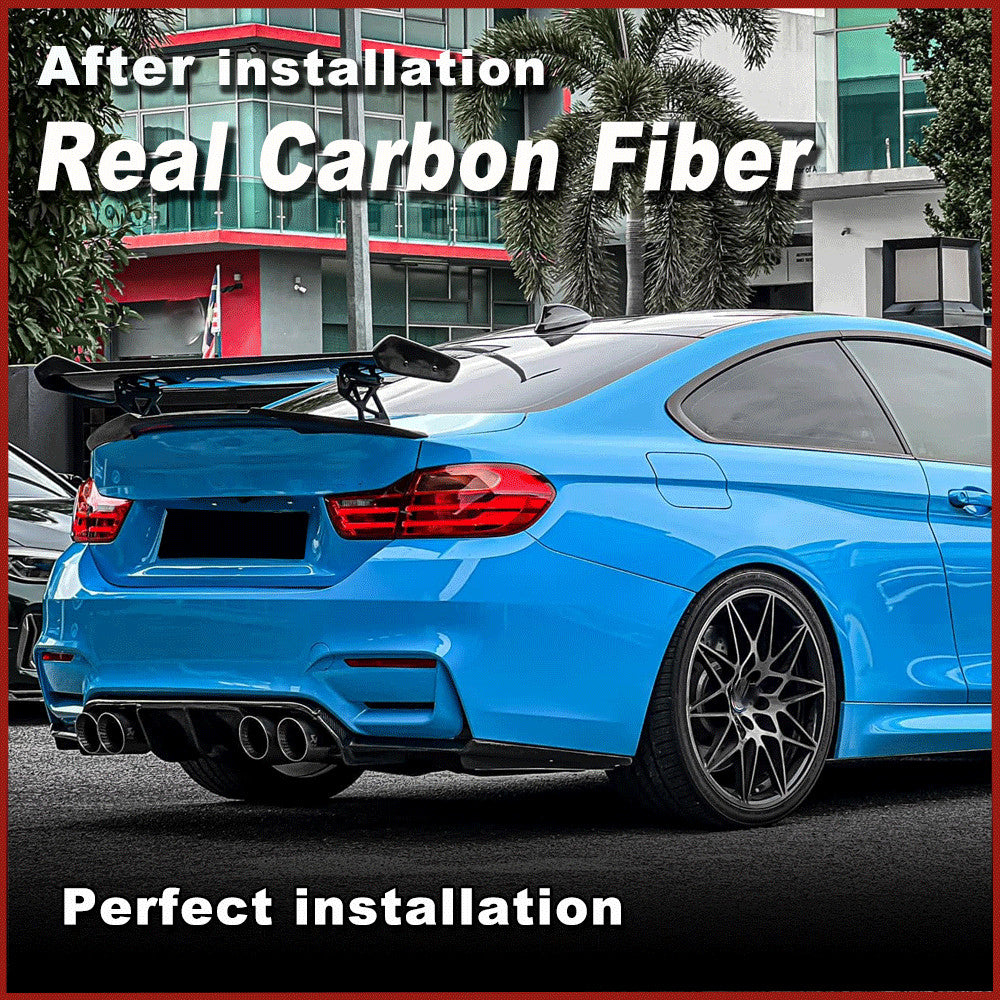 Fit for BMW F80 M3 F82 M4 2014-2017 REAL Carbon Rear Trunk Spoiler Lid Boot Wing