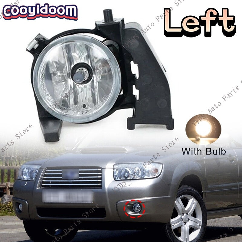 Fog Lights Left for Subaru Forester SG 2006-2008 With Glass Lens Fog Lamp