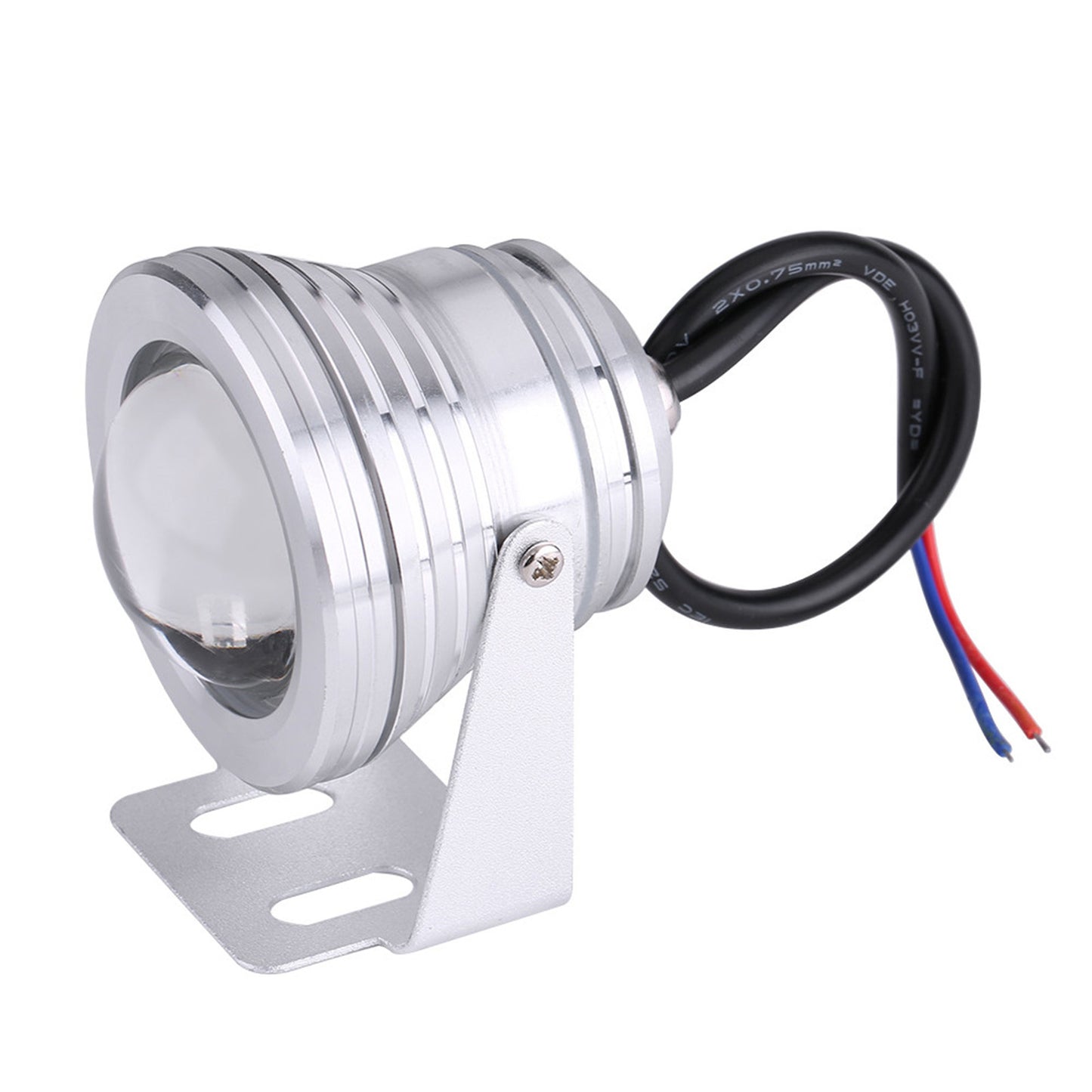 Car Marine Boat Yacht 10W 12V RGB LED Spot Light Rainproof Lamp  Remote Control