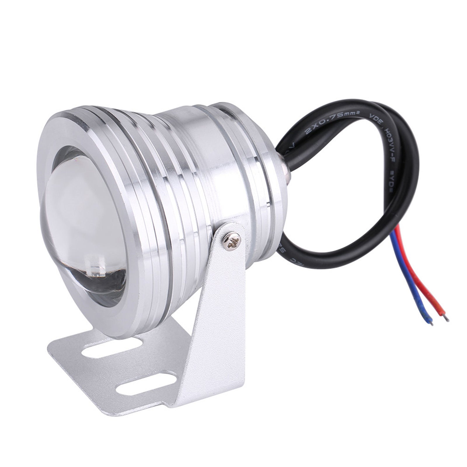 Car Marine Boat Yacht 10W 12V RGB LED Spot Light Rainproof Lamp  Remote Control