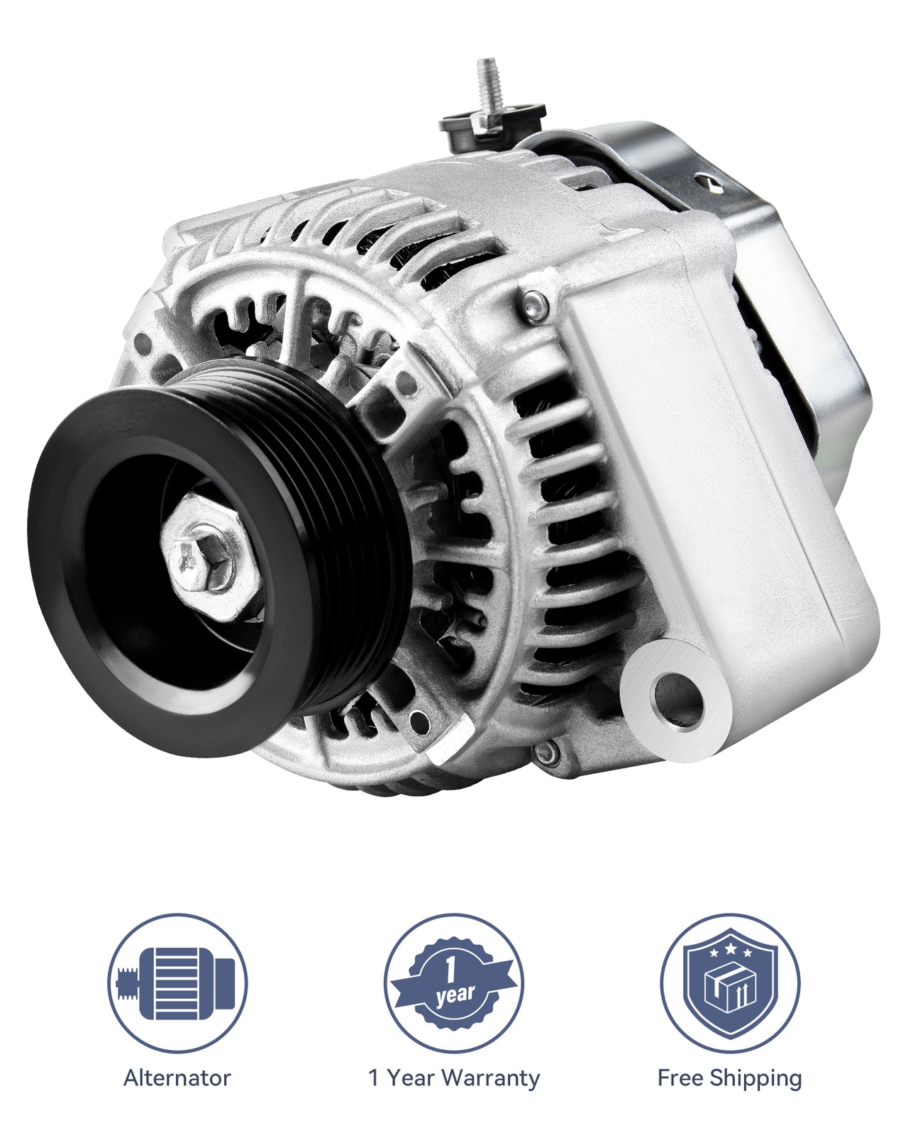 For 1994-1997 for Honda Accord DX Sedan 2.2L 1PC Silver Alternator 31100-P0A-A03
