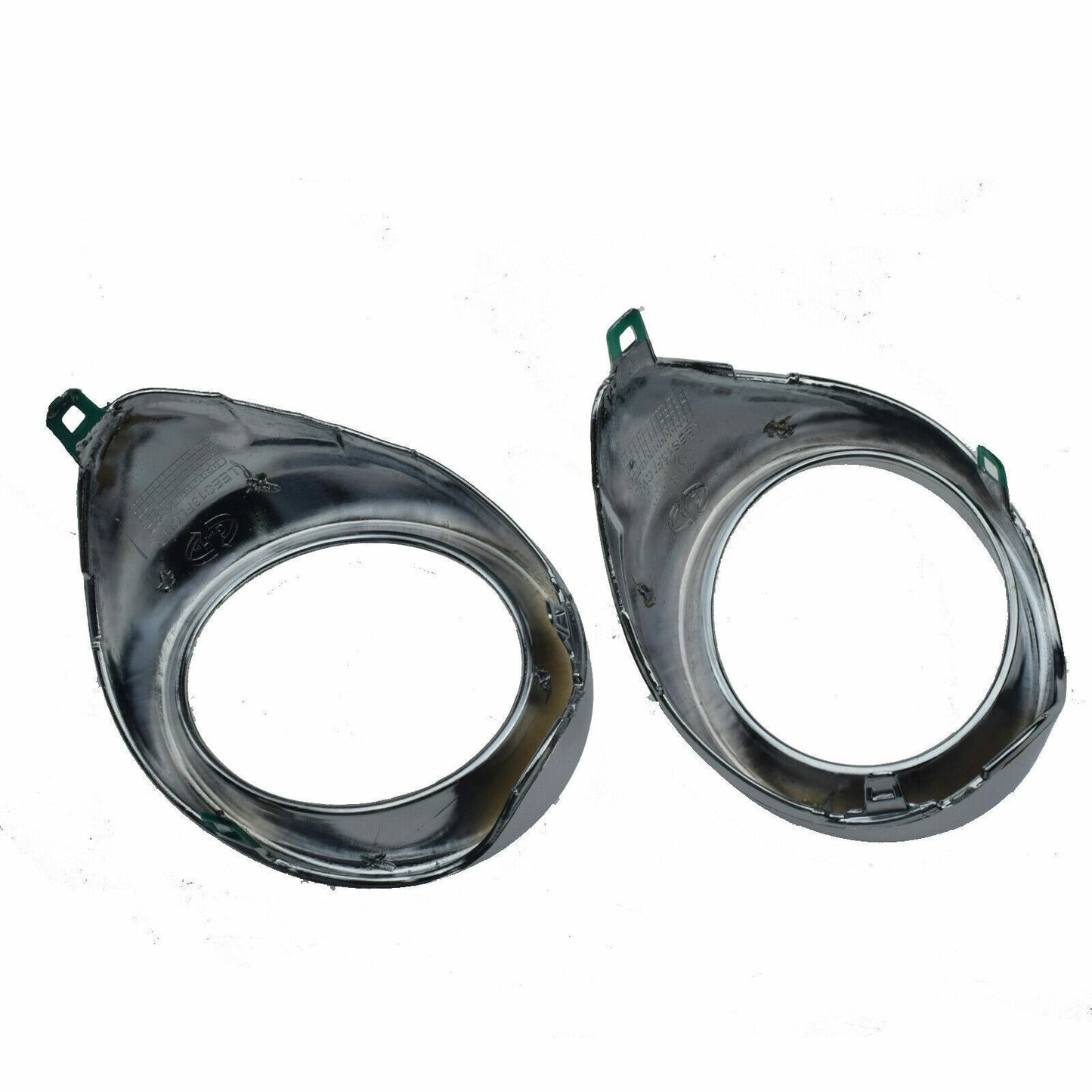 Pair of Bumper Chrome Fog Light Trim Rings for 2013 - 2015 for Lexus ES350 ES300h- v