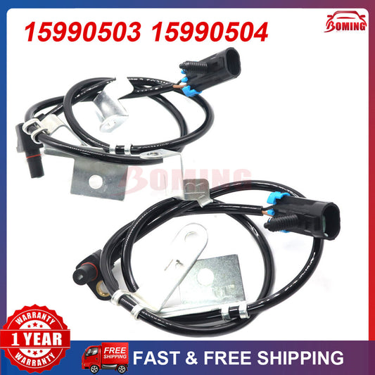 ABS Wheel Speed Sensor Front Left & Right for Chevrolet Silverado 1500 2500 HD