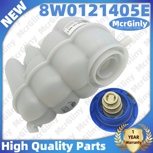 2.0T/1.4T engine coolant reservoir with cap #8W0121405E suitable for Audi A4, A5, CVLA- n
