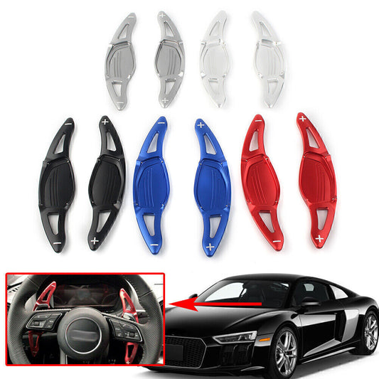 for Audi R8 RS3 RS4 RS5 TT RS Car Steering Wheel Shift Paddle Extension Shifter