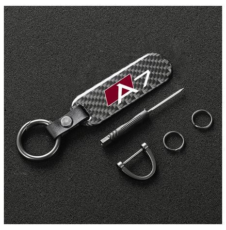 Car keychain/key ring with lanyard accessory, Drift Master Red, suitable for Honda for Acura .