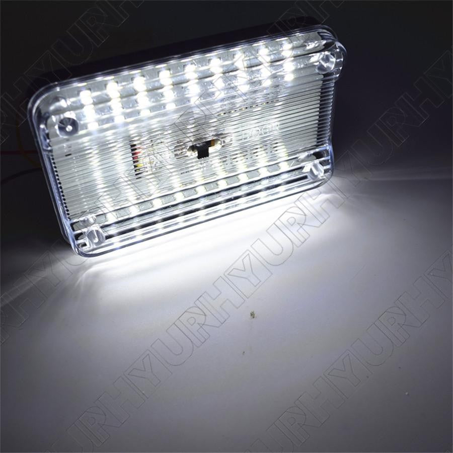 36 DC 12V Car Auto Vehicle Dome Roof Ceiling Interior Light Lamp White Light Q