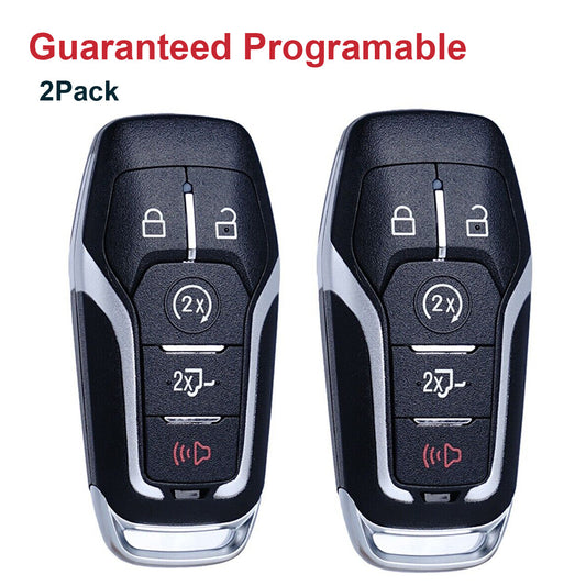 2-Pack Remote for Smart Keychains for 2015-2017 for Ford F150 F250 F350 F450 M3N-A2C31243300