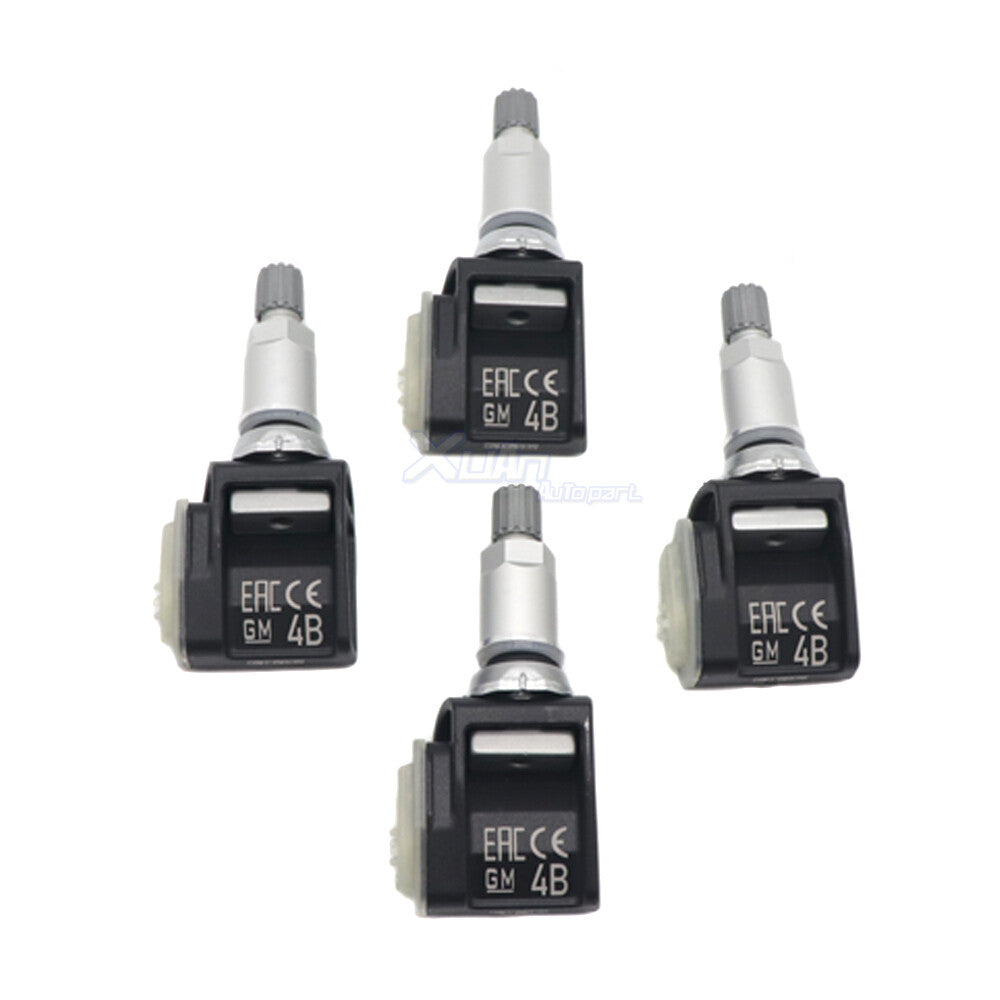 Suitable for Corvette 433MHz 2022-2024 13554170 4x TPMS tire pressure sensors v
