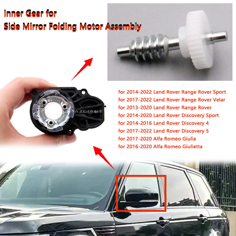 Side mirror folding motor gear is suitable for 2014-2022 for Land Rover for Range Rover Sport.