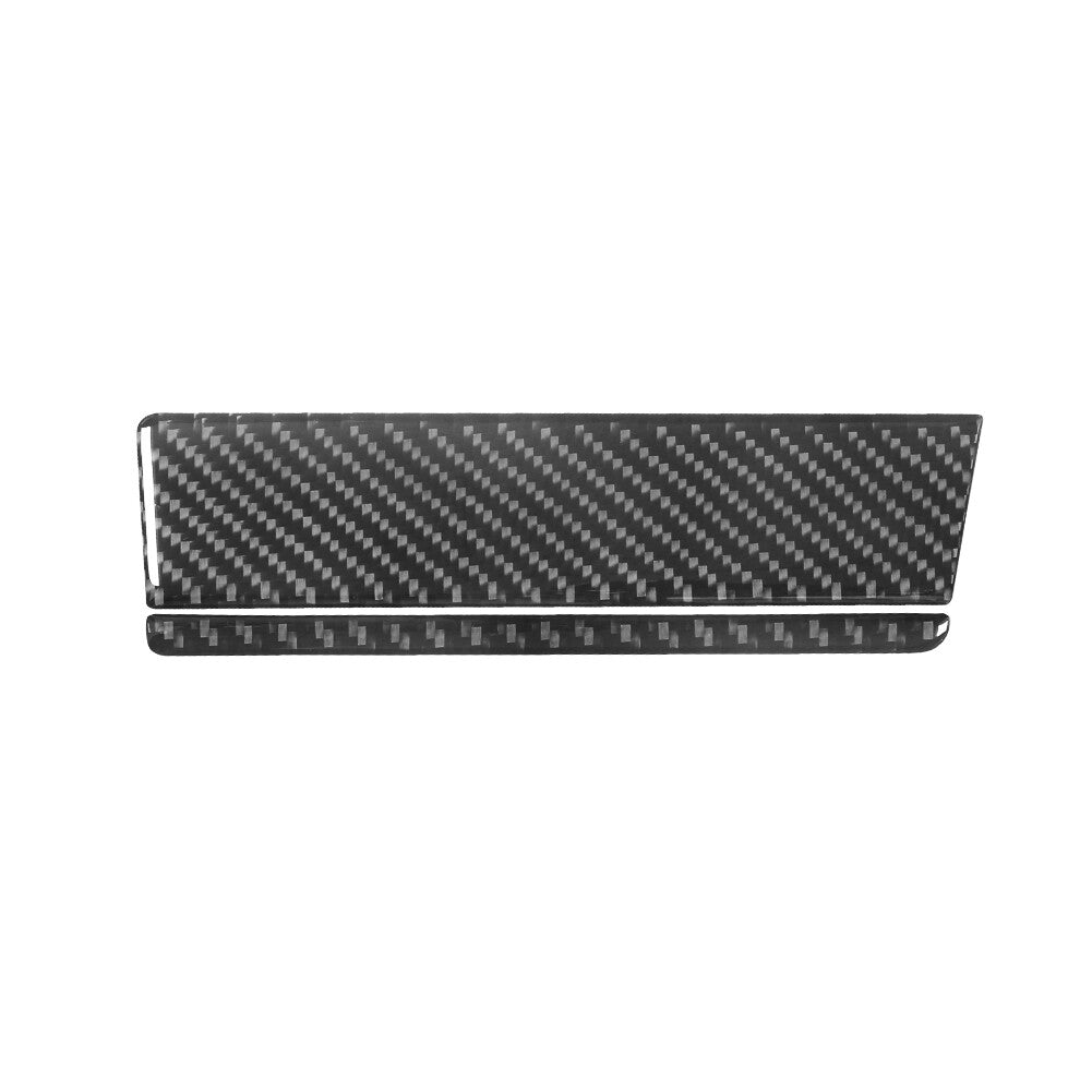 Carbon Fiber Center Control Storage Above Trim for Volkswagen for Tiguan 2013-2017