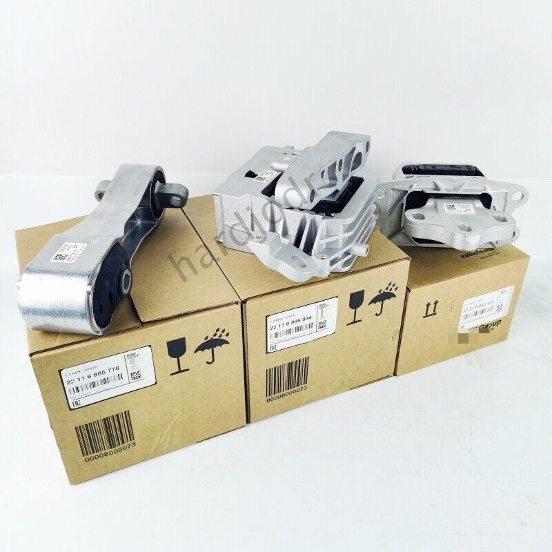 3 engine mounts for BMW X1, X2, and for Mini Cooper 22316853453 22116885934 22116885788