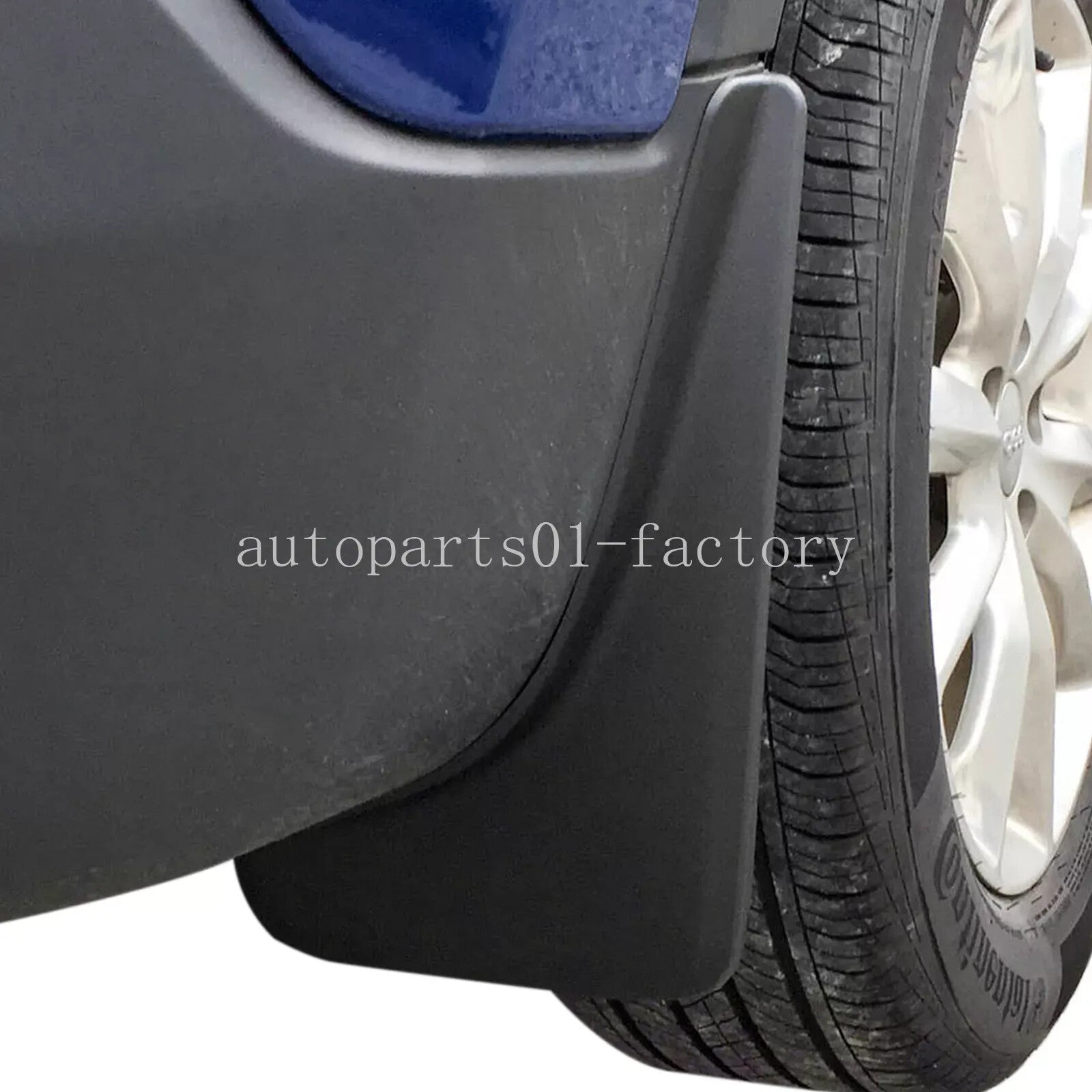 4PCS Front Rear Splash Shield Molded Fits for Jeep Cherokee Mud Flaps 2014-2017