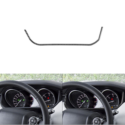 Red Loudspeaker Panel Trim Interior Carbon Fiber Cover for Subaru Forester 13-18 v