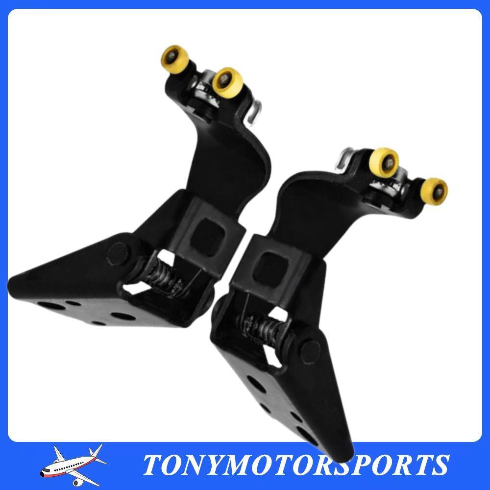 for Honda Pair Replacement Rear Left + Right Side Hinge Door Q