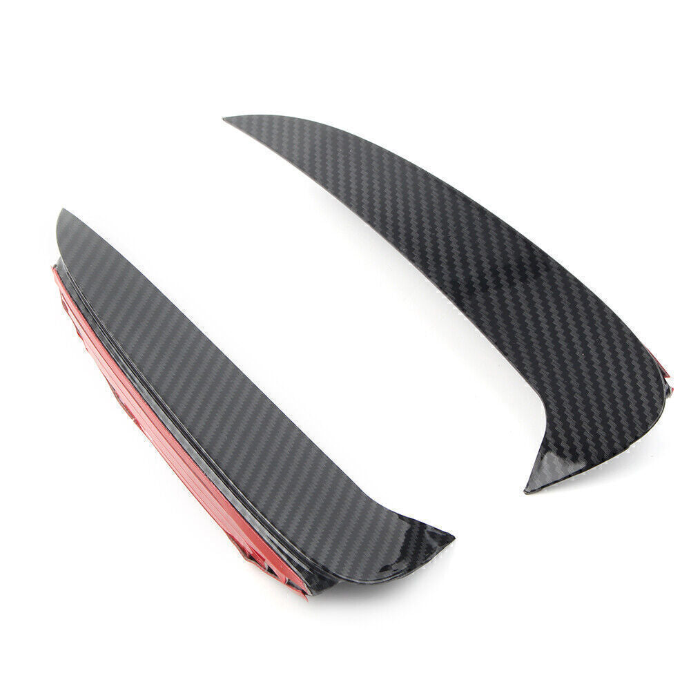 2x Rear Bumper Vent Cover Carbon Fiber for Benz E-Class Coupe W238 C238 2016-21