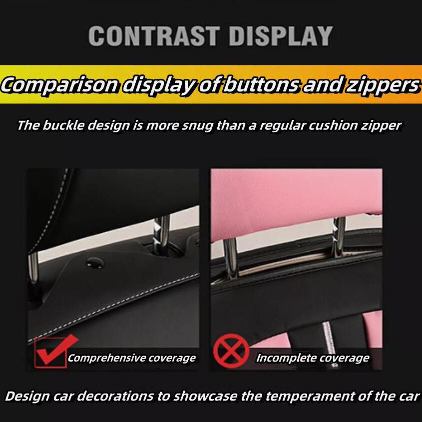 NAPA leather front and rear protective film for 5- for seat for Toyota car seats Q