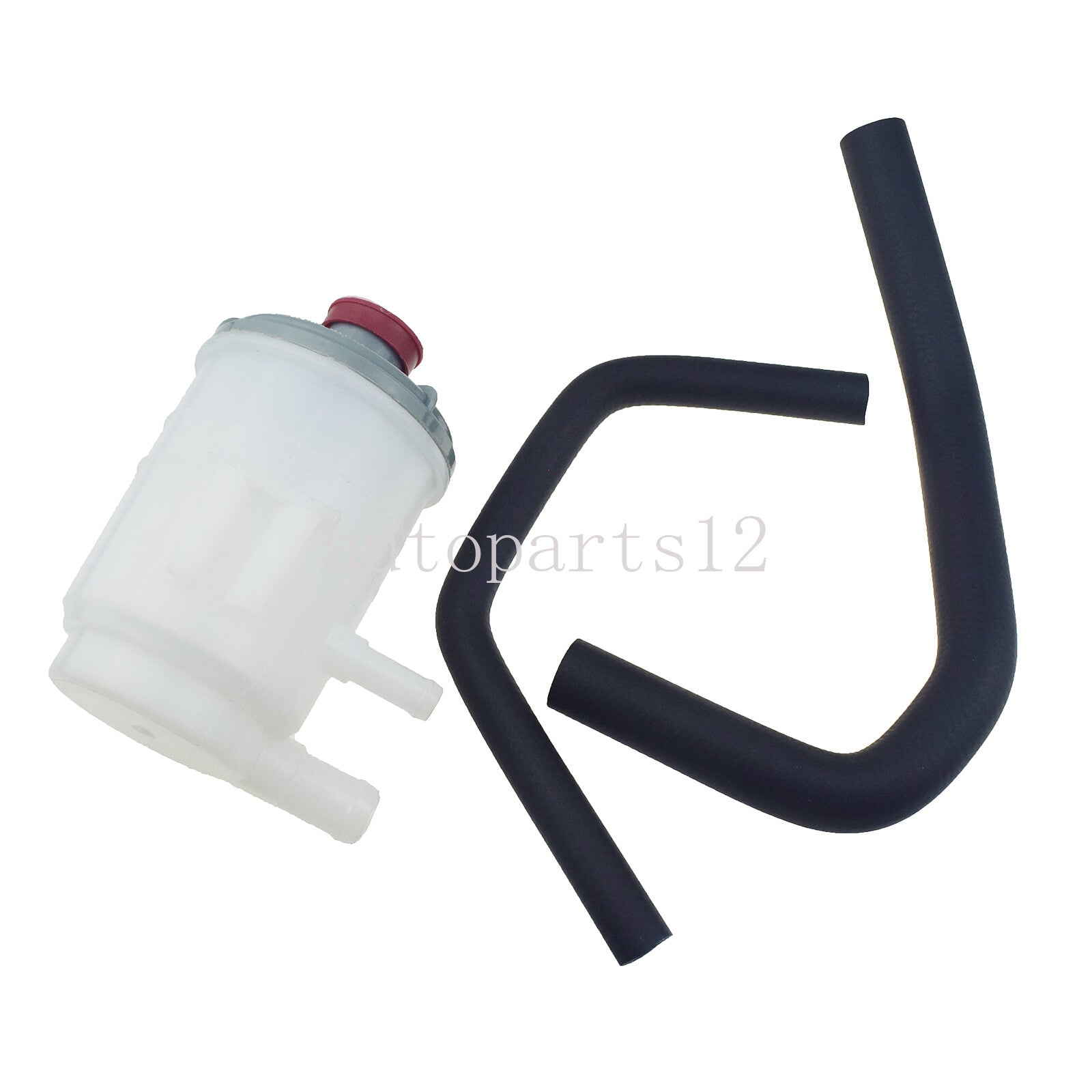 Power Steering Pump Reservoir Tank & Hoses Kit for Honda Accord 2003-2007 Q