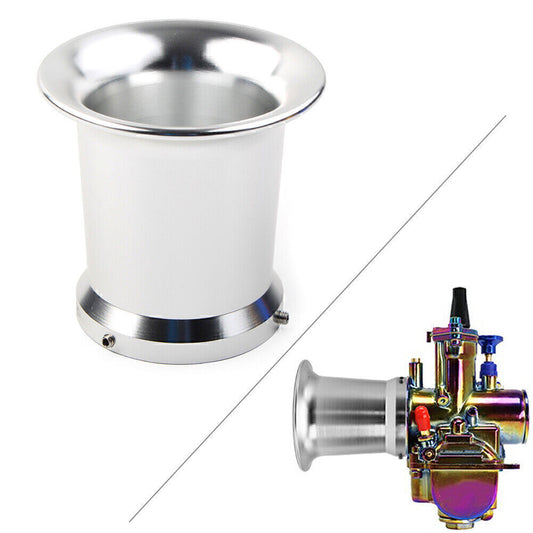 50mm Silver Air Filter Carburetor Cup Fit PWK 21/24/26/28/30mm PE 28/32mm Q