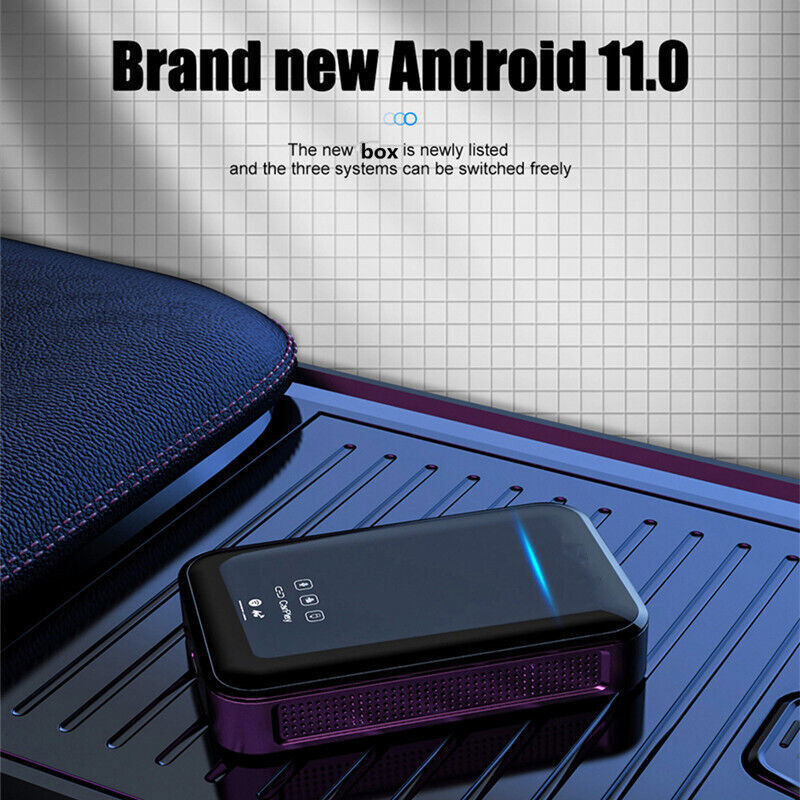 Car Andriod Box Wireless CarPlay Android Auto Dongle Streaming USB Adapter kit