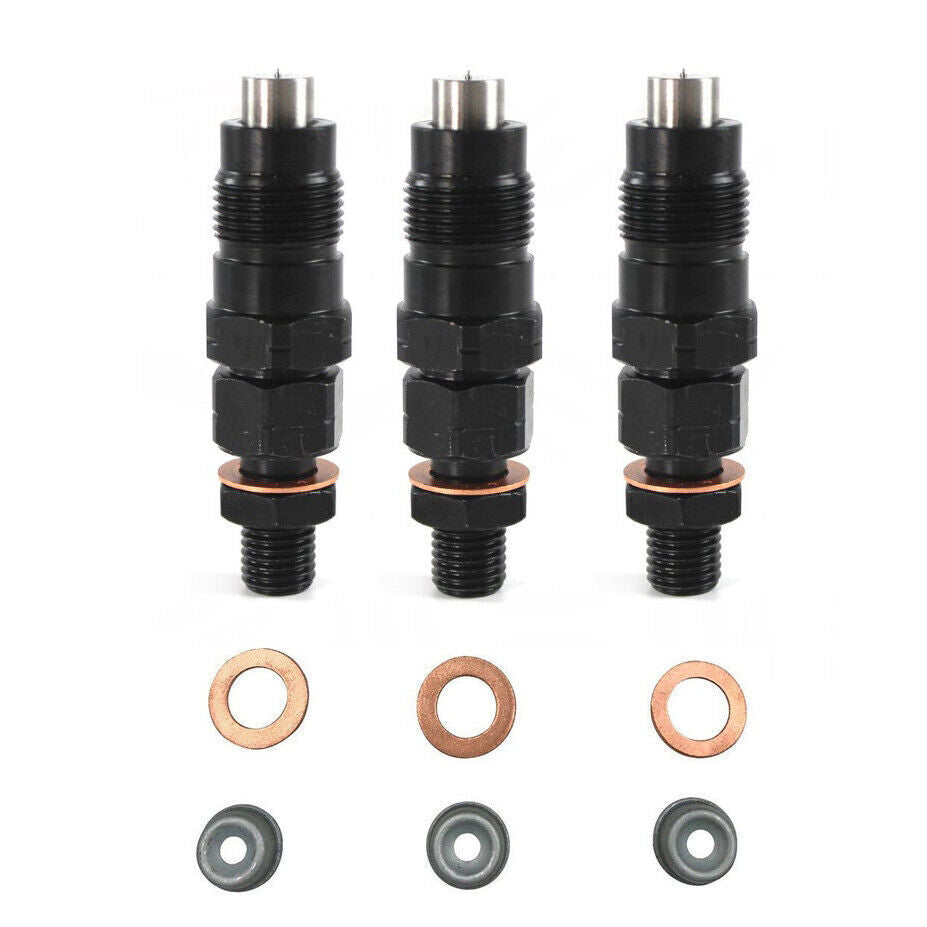 3x Fuel Injectors 16001-53000 For Kubota RTV900G RTV900T ZD21 ZD18 ZD221 ZD321