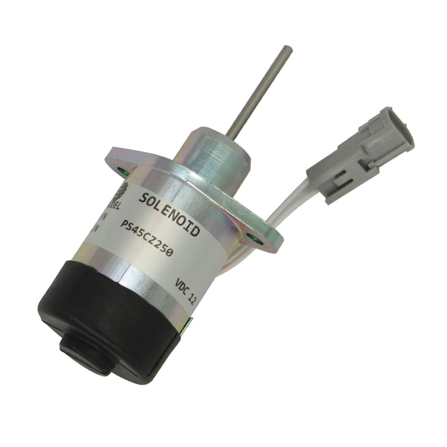 PS45CZ250 Fuel Shutoff Stop Solenoid For Kubota Actuator Solenoid D1503 V2203
