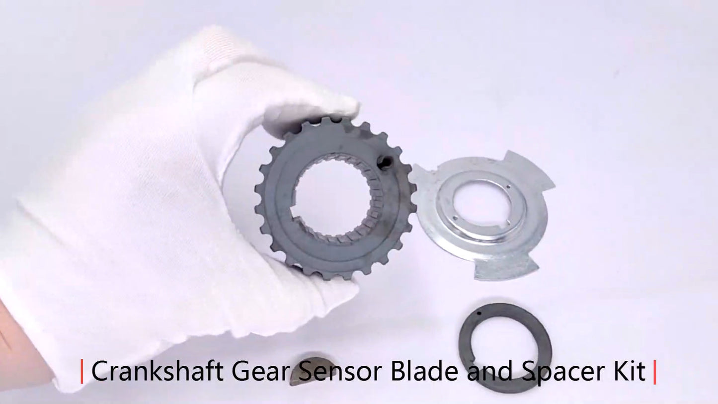 MD184894 Crankshaft Gear Sensor Blade and Spacer Kit for Mitsubishi Montero
