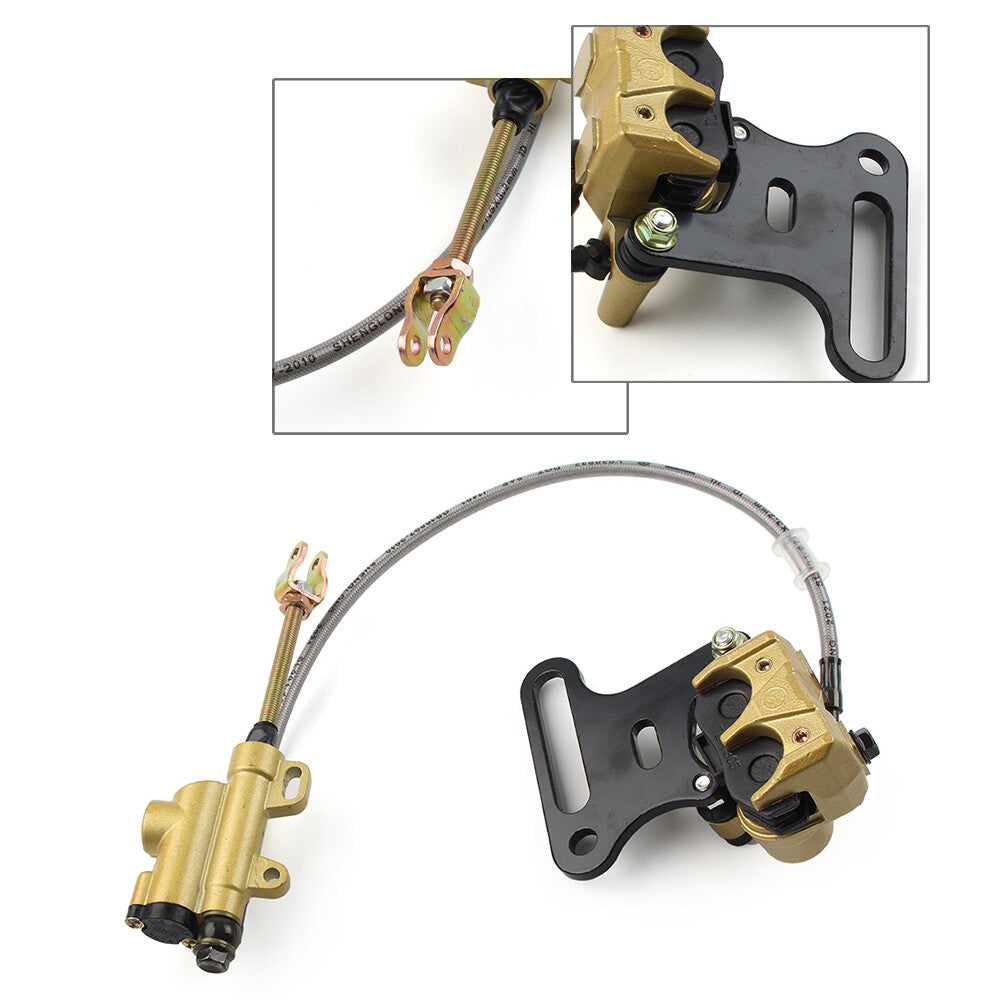 Hydraulischer Hauptbremszylinder hinten Bremssattel Pad f¨¹r Pit Dirt Bike